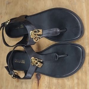 Michael Kors Black Suki Sandals